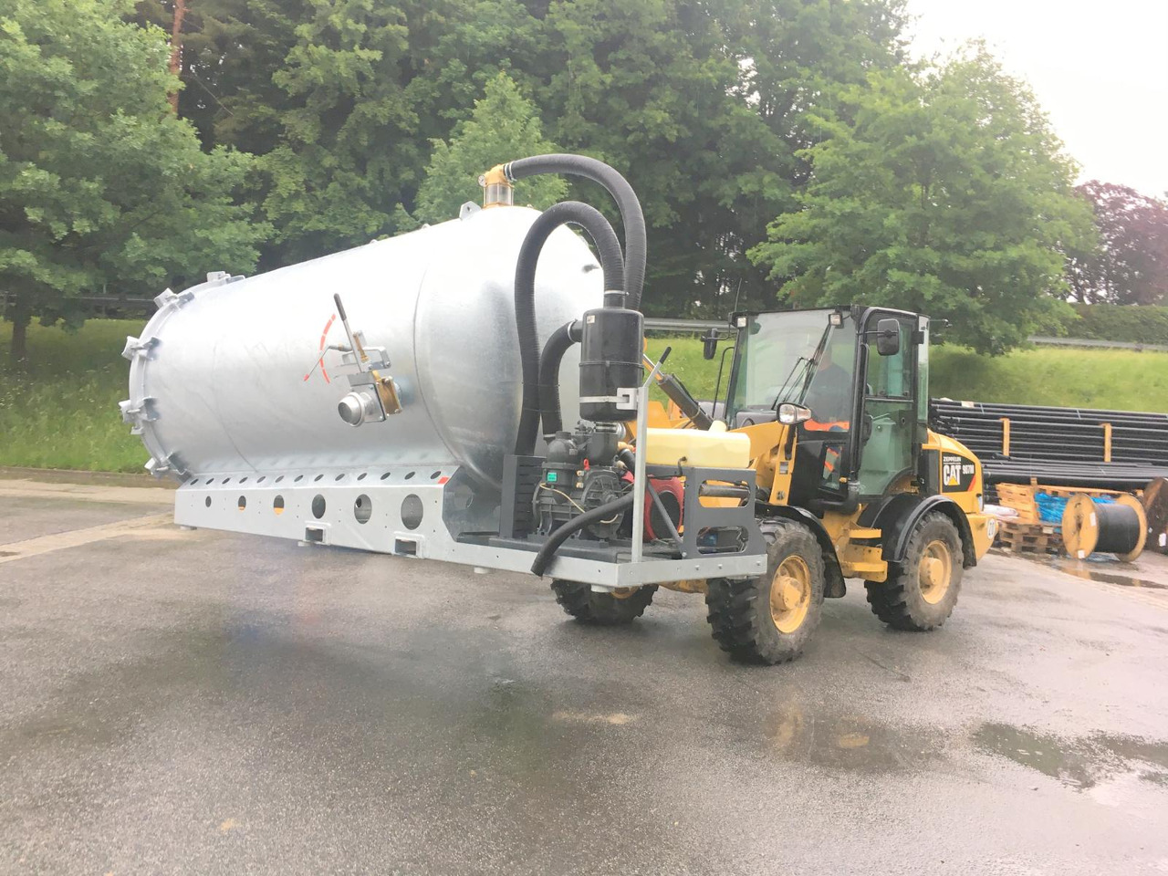 Nový Čistič odpadových jam M-Vac 1500 / vacuum system for absorb mud and liquids: obrázek 11