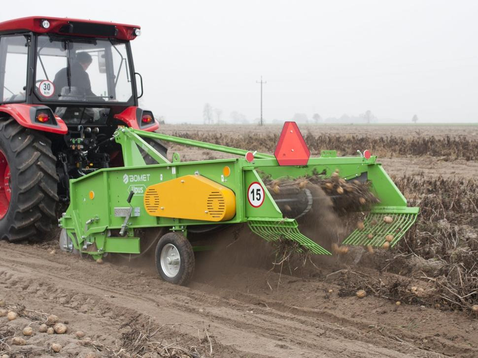 Nový Bramborový kombajn Bomet Siebkettenroder / Potato digger / Arracheuse de pomme de terre / Scavapatate / Cavador de patatas  / 2-рядная картофелекопалка / Kopaczka do ziemniaków: obrázek 17