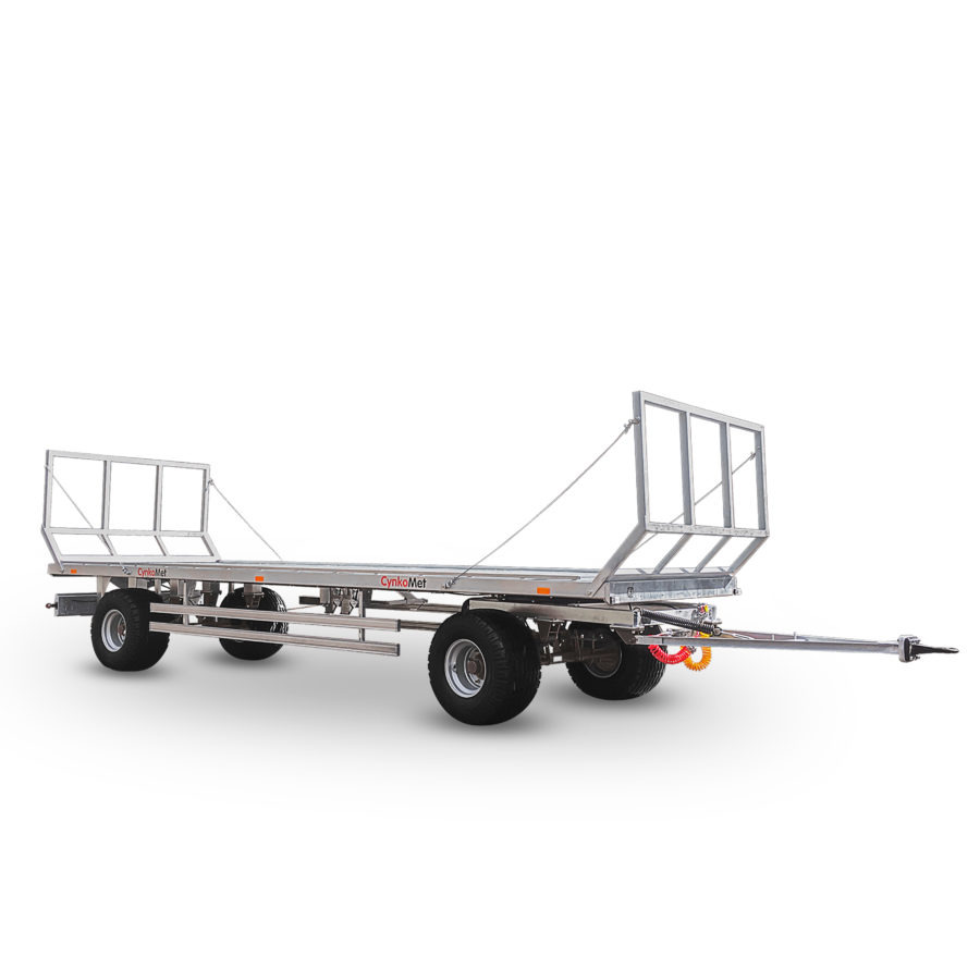 Cynkomet Ballentransportwagen / Bale platform / Remorque pour balles / Rimorchio per balle / Przyczepa do przewozu bel - Zemědělský přívěsy valníky: obrázek 3 Cynkomet Ballentransportwagen / Bale platform / Remorque pour balles / Rimorchio per balle / Przyczepa do przewozu bel - Zemědělský přívěsy valníky: obrázek 3