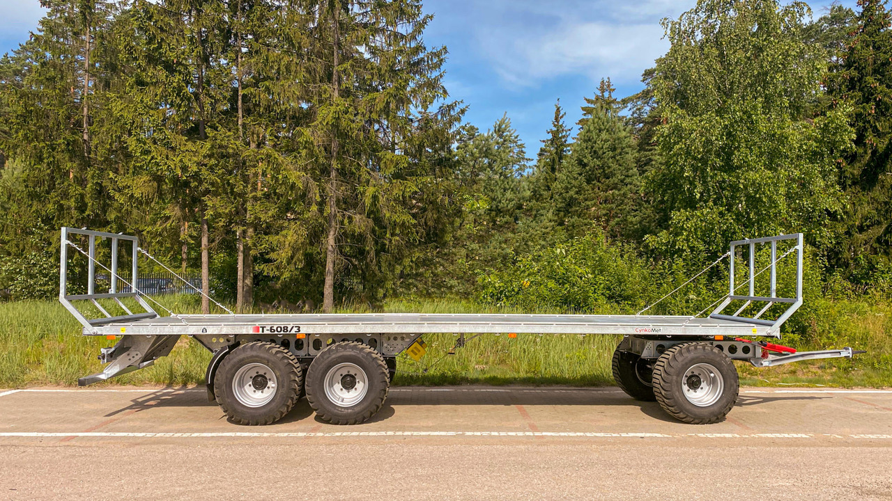 Cynkomet Ballentransportwagen / Bale platform / Remorque pour balles / Rimorchio per balle / Przyczepa do przewozu bel - Zemědělský přívěsy valníky: obrázek 3 Cynkomet Ballentransportwagen / Bale platform / Remorque pour balles / Rimorchio per balle / Przyczepa do przewozu bel - Zemědělský přívěsy valníky: obrázek 3