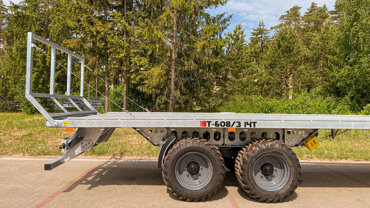 Cynkomet Ballentransportwagen / Bale platform / Remorque pour balles / Rimorchio per balle / Przyczepa do przewozu bel - Zemědělský přívěsy valníky: obrázek 2 Cynkomet Ballentransportwagen / Bale platform / Remorque pour balles / Rimorchio per balle / Przyczepa do przewozu bel - Zemědělský přívěsy valníky: obrázek 2