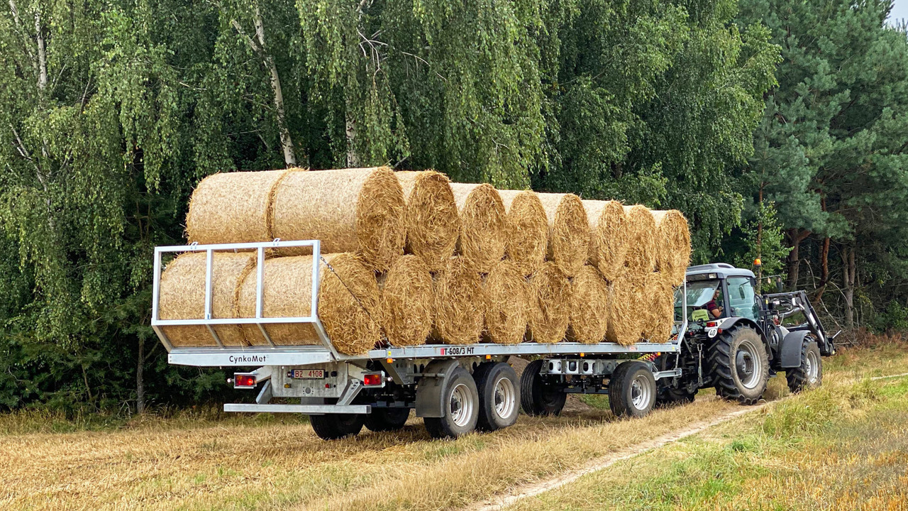 Cynkomet Ballentransportwagen / Bale platform / Remorque pour balles / Rimorchio per balle / Przyczepa do przewozu bel - Zemědělský přívěsy valníky: obrázek 5 Cynkomet Ballentransportwagen / Bale platform / Remorque pour balles / Rimorchio per balle / Przyczepa do przewozu bel - Zemědělský přívěsy valníky: obrázek 5