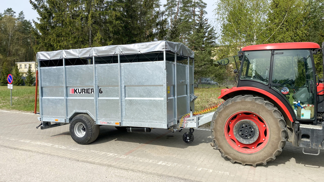 Cynkomet Viehanhänger / Livestock trailer / Remorque bétaillère / Remolque ganadero / Rimorchio per bestiame / Прицеп для перевозки животных / Przyczepa do przewozu zwierząt - Přívěs na přepravu zvířat: obrázek 4 Cynkomet Viehanhänger / Livestock trailer / Remorque bétaillère / Remolque ganadero / Rimorchio per bestiame / Прицеп для перевозки животных / Przyczepa do przewozu zwierząt - Přívěs na přepravu zvířat: obrázek 4