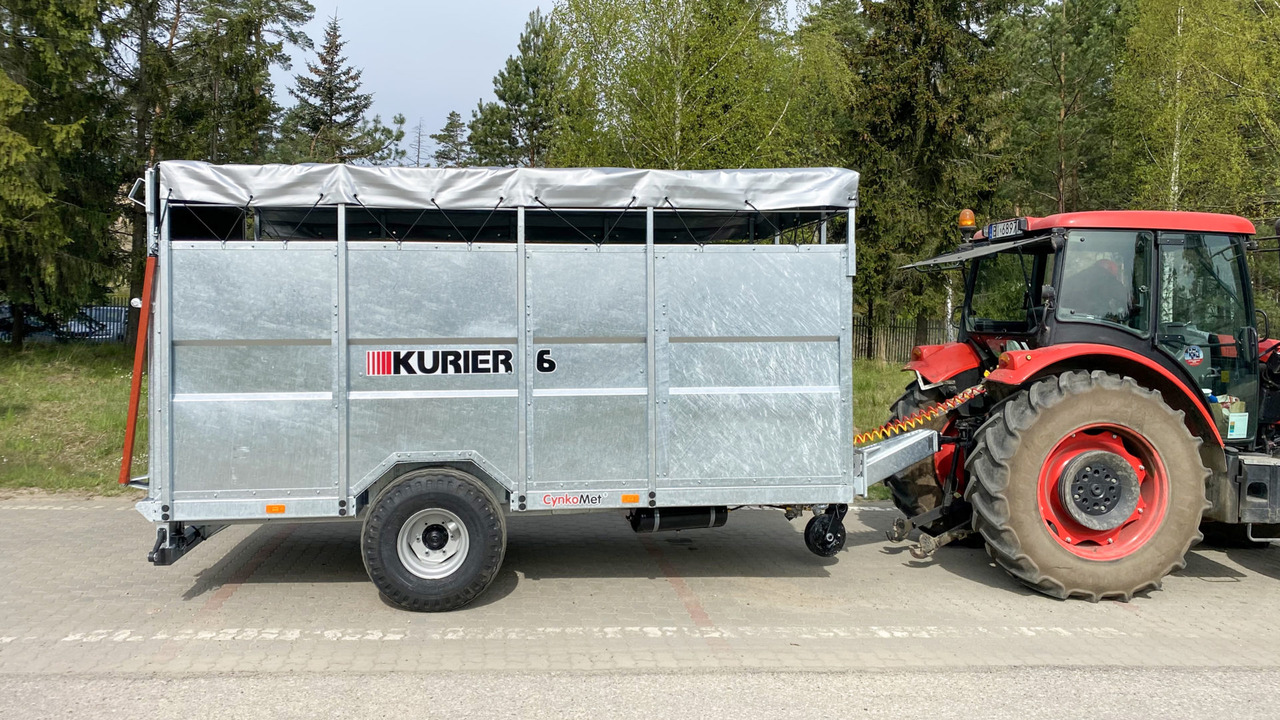 Cynkomet Viehanhänger / Livestock trailer / Remorque bétaillère / Remolque ganadero / Rimorchio per bestiame / Прицеп для перевозки животных / Przyczepa do przewozu zwierząt - Přívěs na přepravu zvířat: obrázek 5 Cynkomet Viehanhänger / Livestock trailer / Remorque bétaillère / Remolque ganadero / Rimorchio per bestiame / Прицеп для перевозки животных / Przyczepa do przewozu zwierząt - Přívěs na přepravu zvířat: obrázek 5