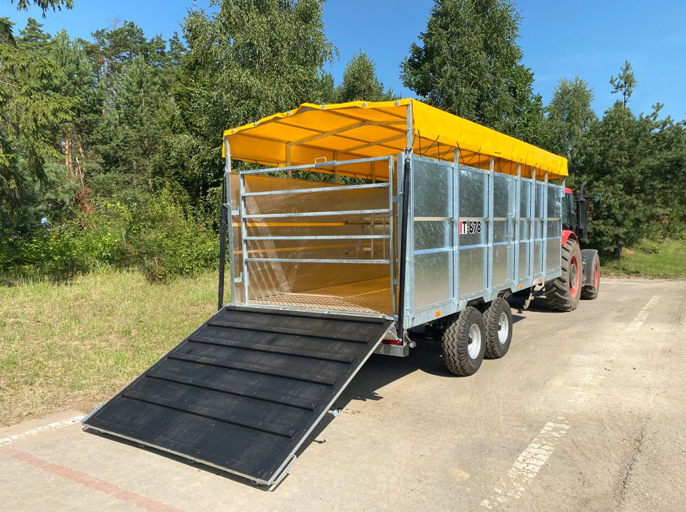 Cynkomet Viehanhänger / Livestock trailer / Remorque bétaillère / Rimorchio per bestiame / Rimorchio per bestiame /Прицеп для перевозки животных / Przyczepa do przewozu zwierząt - Přívěs na přepravu zvířat: obrázek 3 Cynkomet Viehanhänger / Livestock trailer / Remorque bétaillère / Rimorchio per bestiame / Rimorchio per bestiame /Прицеп для перевозки животных / Przyczepa do przewozu zwierząt - Přívěs na přepravu zvířat: obrázek 3