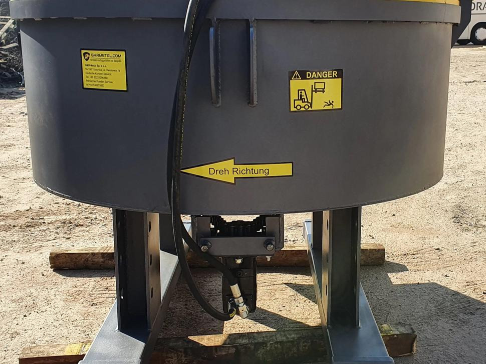 DC Betonmischer / Hydraulic concrete mixer / Malaxeur à béton hydraulique / Betoniera / Бетономешалка с гидравлическим приводом / Betoniarka hydrauliczna 1000 l - Stavební míchačka: obrázek 2 DC Betonmischer / Hydraulic concrete mixer / Malaxeur à béton hydraulique / Betoniera / Бетономешалка с гидравлическим приводом / Betoniarka hydrauliczna 1000 l - Stavební míchačka: obrázek 2