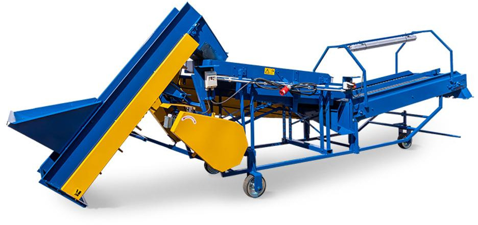 ROLMET Kartoffelsortierer / Potato sorting machine / Trieuse de pomme de terre / Selezionatrice per patate / Clasificador de patatas / Картофелесортировочная машина / Sortownik do ziemniaków M614/2 - Bramborářská technika: obrázek 2 ROLMET Kartoffelsortierer / Potato sorting machine / Trieuse de pomme de terre / Selezionatrice per patate / Clasificador de patatas / Картофелесортировочная машина / Sortownik do ziemniaków M614/2 - Bramborářská technika: obrázek 2