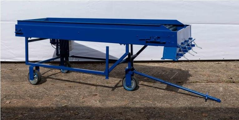 ROLMET Rollenverlesetisch / Sorting table / Table de tri / Tavolo selettivo / Сортировочный стол / Stół przebierczy SP 1 - Bramborářská technika: obrázek 3 ROLMET Rollenverlesetisch / Sorting table / Table de tri / Tavolo selettivo / Сортировочный стол / Stół przebierczy SP 1 - Bramborářská technika: obrázek 3