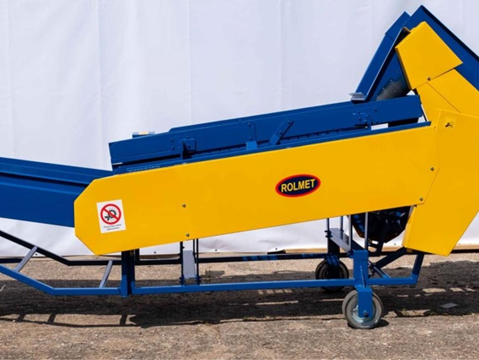 Rolmet Kartoffelsortierer / Potato sorting machine / Trieuse de pomme de terre / Selezionatrice per patate / Clasificador de patatas / Сортировщик картофеля / Sortownik do ziemniaków M614/1 - Bramborářská technika: obrázek 3 Rolmet Kartoffelsortierer / Potato sorting machine / Trieuse de pomme de terre / Selezionatrice per patate / Clasificador de patatas / Сортировщик картофеля / Sortownik do ziemniaków M614/1 - Bramborářská technika: obrázek 3