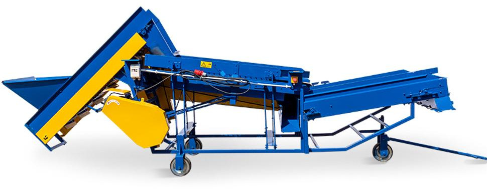 Rolmet Kartoffelsortierer / Potato sorting machine / Trieuse de pomme de terre / Selezionatrice per patate / Clasificador de patatas / Сортировщик картофеля / Sortownik do ziemniaków M614/1 - Bramborářská technika: obrázek 5 Rolmet Kartoffelsortierer / Potato sorting machine / Trieuse de pomme de terre / Selezionatrice per patate / Clasificador de patatas / Сортировщик картофеля / Sortownik do ziemniaków M614/1 - Bramborářská technika: obrázek 5