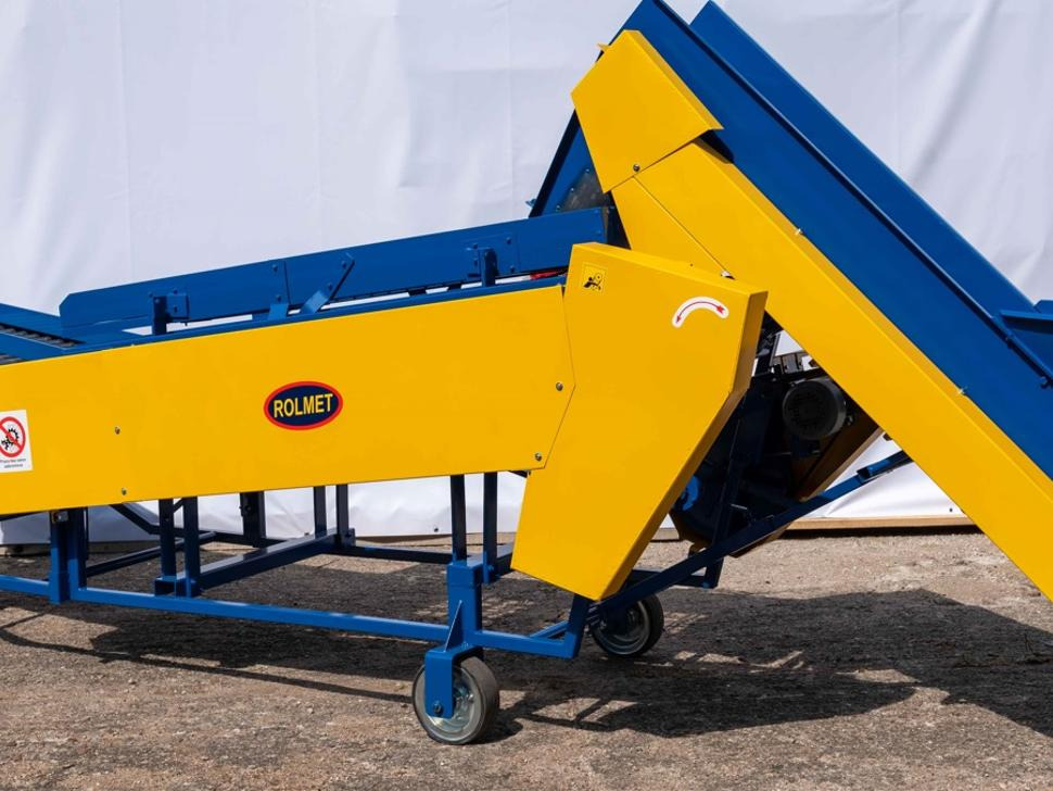 Rolmet Kartoffelsortierer / Potato sorting machine / Trieuse de pomme de terre / Selezionatrice per patate / Clasificador de patatas / Сортировщик картофеля / Sortownik do ziemniaków M614/1 - Bramborářská technika: obrázek 2 Rolmet Kartoffelsortierer / Potato sorting machine / Trieuse de pomme de terre / Selezionatrice per patate / Clasificador de patatas / Сортировщик картофеля / Sortownik do ziemniaków M614/1 - Bramborářská technika: obrázek 2