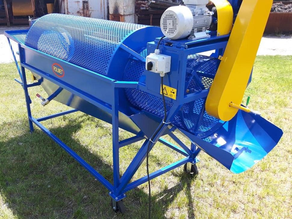 Rolmet Trommelwaschmaschine / Vegetables washing / Machine Laveuse de légume / Lavatrice agroalimentare / Lavadora de verduras / Барабанная мойка / Płuczka bębnowa PB-1 - Stroj po sklizni: obrázek 4 Rolmet Trommelwaschmaschine / Vegetables washing / Machine Laveuse de légume / Lavatrice agroalimentare / Lavadora de verduras / Барабанная мойка / Płuczka bębnowa PB-1 - Stroj po sklizni: obrázek 4