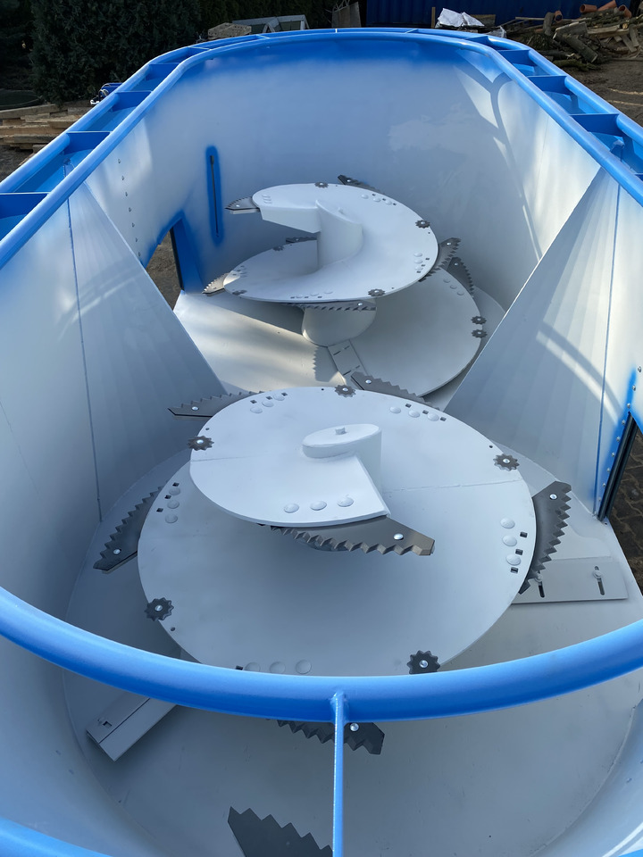 ZAMET Futtermischwagen / Feed mixer / Melangeuse / Carro miscelatore / Vagoneta 2 sinfines / Кормораздатчик 2 шнека / Wóz paszowy 14 m3 - Krmný míchací vůz: obrázek 5 ZAMET Futtermischwagen / Feed mixer / Melangeuse / Carro miscelatore / Vagoneta 2 sinfines / Кормораздатчик 2 шнека / Wóz paszowy 14 m3 - Krmný míchací vůz: obrázek 5