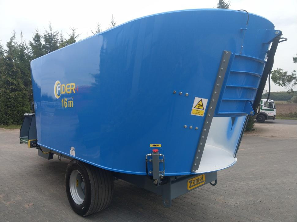ZAMET Futtermischwagen / Feed mixer / Melangeuse / Carro miscelatore / Vagoneta de alimentación /Кормораздатчик / Wóz paszowy 16 m3 - Krmný míchací vůz: obrázek 4 ZAMET Futtermischwagen / Feed mixer / Melangeuse / Carro miscelatore / Vagoneta de alimentación /Кормораздатчик / Wóz paszowy 16 m3 - Krmný míchací vůz: obrázek 4