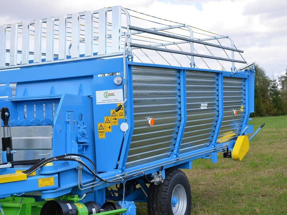 ZAMET Mähladewagen / Green forage mower / Remorque autochargeuse / Autocaricante / Самозагружающийся прицеп с косилкой / Przyczepa samozaładowcza z kosiarką bebnową T635 - Samonakládací vůz: obrázek 2 ZAMET Mähladewagen / Green forage mower / Remorque autochargeuse / Autocaricante / Самозагружающийся прицеп с косилкой / Przyczepa samozaładowcza z kosiarką bebnową T635 - Samonakládací vůz: obrázek 2