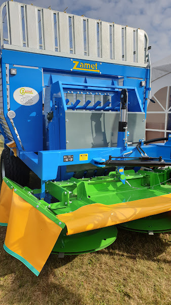 Nový Samonakládací vůz ZAMET Mähladewagen / Green forage mower / Remorque autochargeuse / Remolque autocargable / Самозагружающийся прицеп с косилкой / Przyczepa samozaładowcza z kosiarką bębnową T635/3: obrázek 15