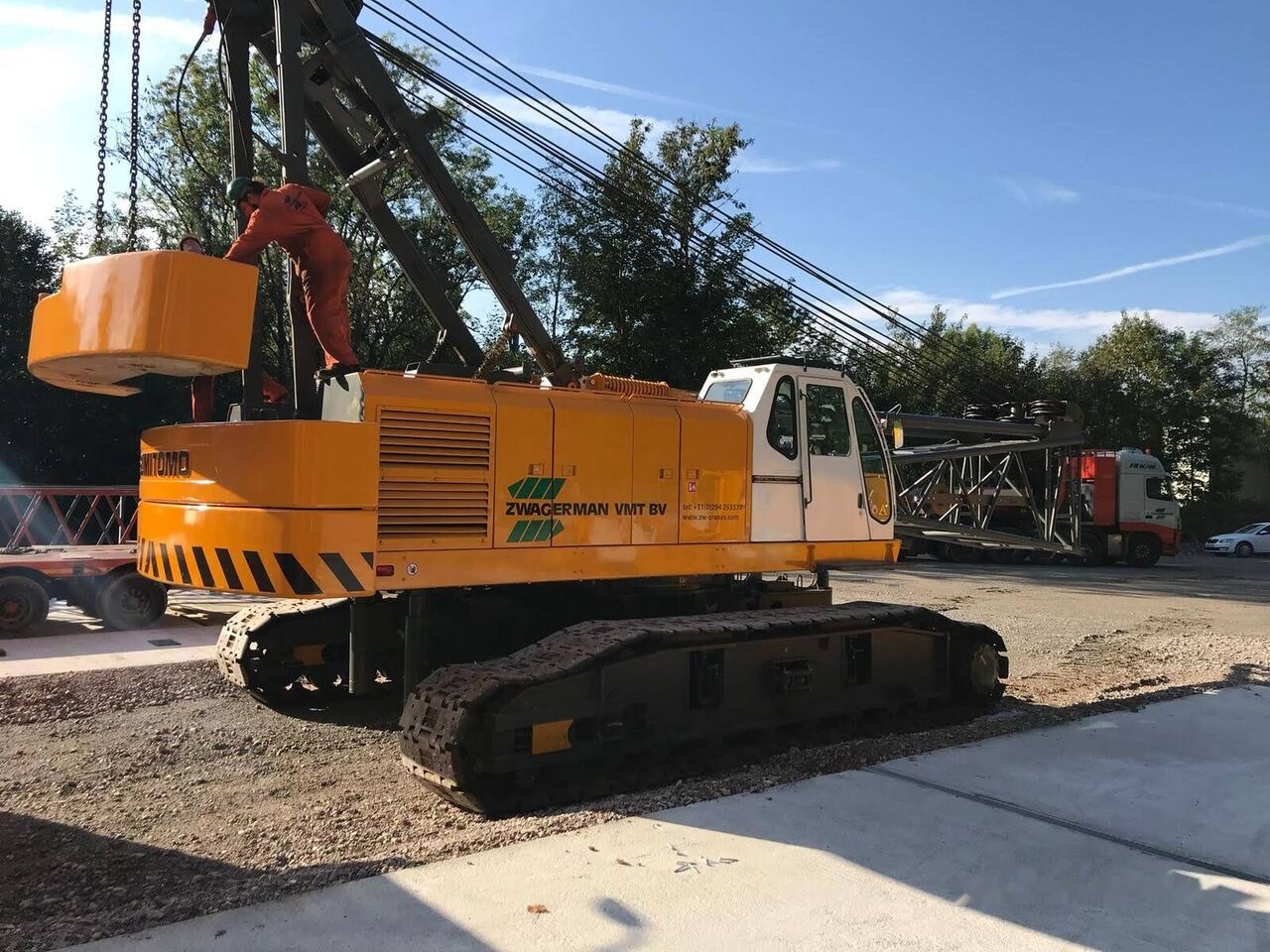 Sumitomo SC 900 - Pásový jeřáb: obrázek 2 Sumitomo SC 900 - Pásový jeřáb: obrázek 2