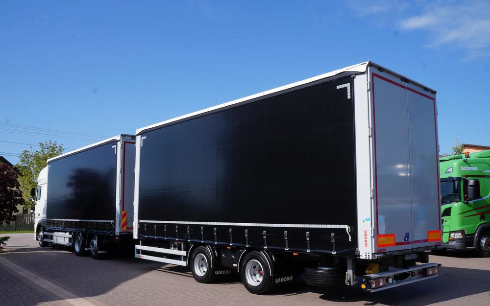 DAF XF 480 EURO 6 ZESTAW TANDEM PRZEJAZDOWY 120 M3 7,7 M + 7,7 M WECON - Plachtový nákladní auto: obrázek 4 DAF XF 480 EURO 6 ZESTAW TANDEM PRZEJAZDOWY 120 M3 7,7 M + 7,7 M WECON - Plachtový nákladní auto: obrázek 4