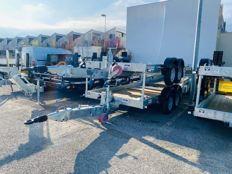 ECIM REMORQUE PORTE ENGINS 2 ESSIEUX 3T5 NEUVE - Přepravník stavebních strojů: obrázek 4 ECIM REMORQUE PORTE ENGINS 2 ESSIEUX 3T5 NEUVE - Přepravník stavebních strojů: obrázek 4