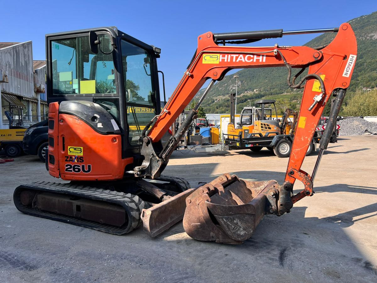 Hitachi ZX26U-5A MINI PELLE 2,7T - Mini rýpadlo: obrázek 4 Hitachi ZX26U-5A MINI PELLE 2,7T - Mini rýpadlo: obrázek 4