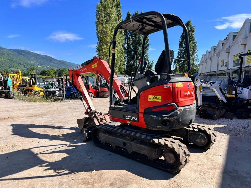 Kubota Series U U27-4 MINIPELLE 2,7T CANOPY - Mini rýpadlo: obrázek 3 Kubota Series U U27-4 MINIPELLE 2,7T CANOPY - Mini rýpadlo: obrázek 3