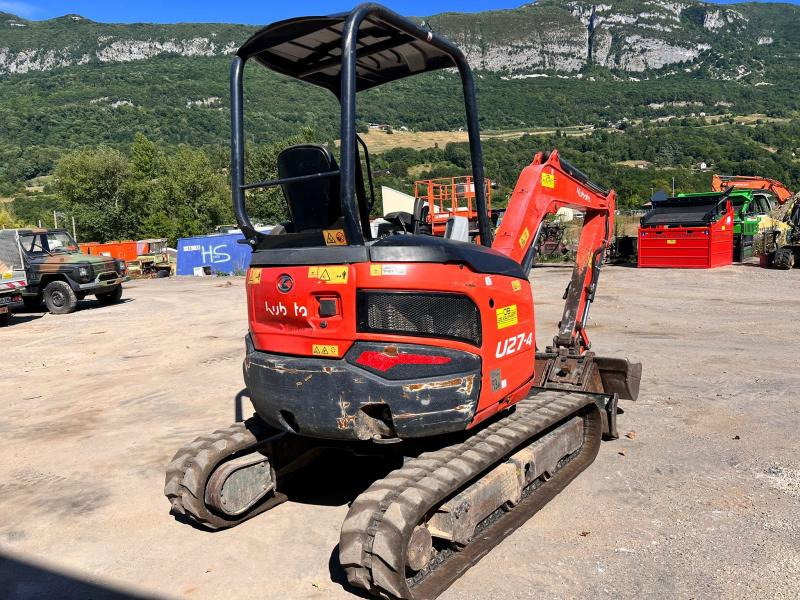 Kubota Series U U27-4 MINIPELLE 2,7T CANOPY - Mini rýpadlo: obrázek 5 Kubota Series U U27-4 MINIPELLE 2,7T CANOPY - Mini rýpadlo: obrázek 5