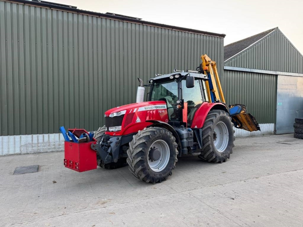 Massey Ferguson 7618 Dyna VT c/w Bomford Falcon Evo 6.5 - Traktor: obrázek 1 Massey Ferguson 7618 Dyna VT c/w Bomford Falcon Evo 6.5 - Traktor: obrázek 1