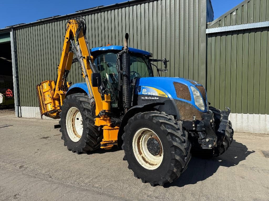 New Holland T6080 c/w Herder Cavalier - Mulčovač: obrázek 3 New Holland T6080 c/w Herder Cavalier - Mulčovač: obrázek 3
