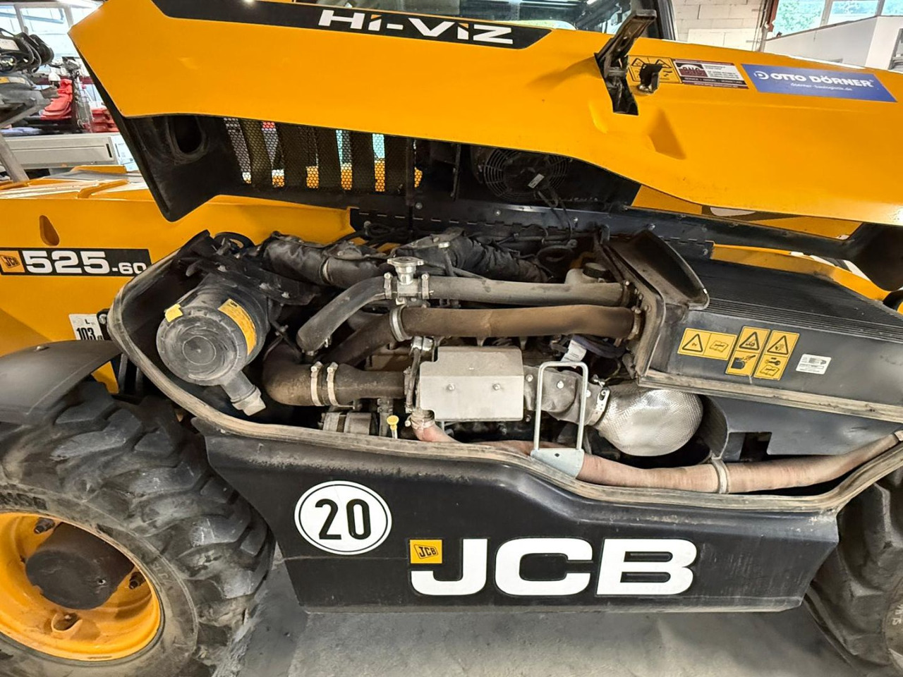 JCB JCB 525-60T5 HiViz - Teleskopický kolový nakladač: obrázek 5 JCB JCB 525-60T5 HiViz - Teleskopický kolový nakladač: obrázek 5