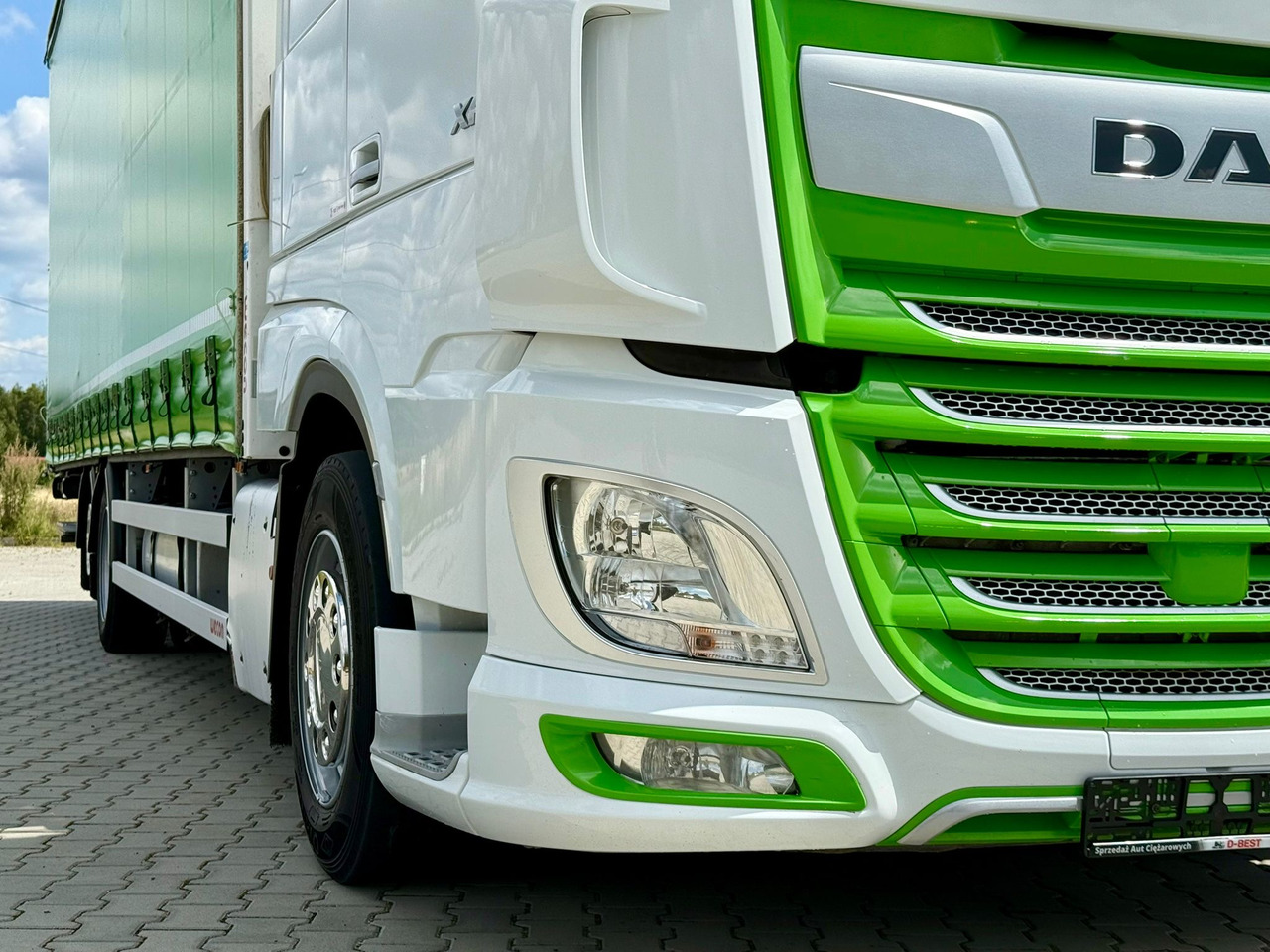 Plachtový nákladní auto DAF XF 450 / FIRANKA / WINDA / 23 EUROPALETY / 9.4 M DŁUGOŚCI / 6x2: obrázek 18