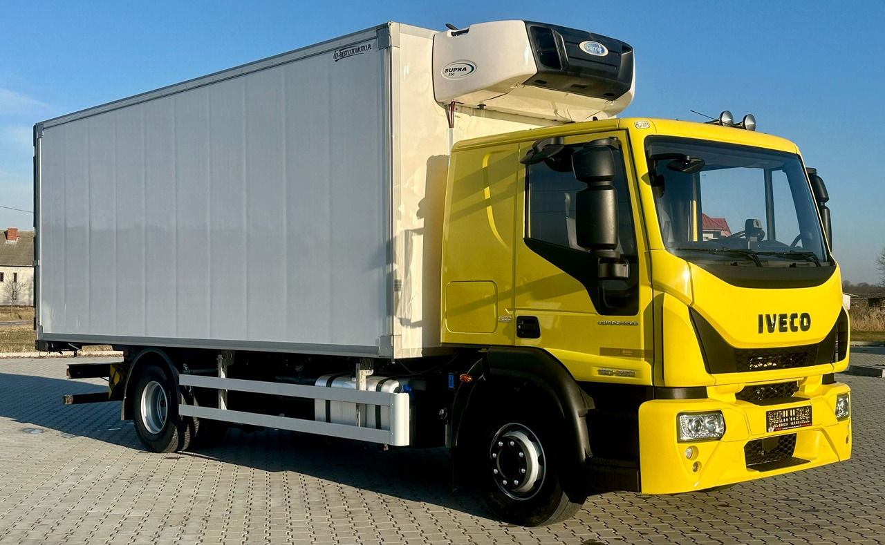 IVECO EUROCARGO 160-280 / CHŁODNIA / 6.1 M DŁUGOŚCI / 15 EUROPALET / AUTOMAT / SYPIALKA / NISKI PRZEBIEG / 16 TON DMC / CARRIER SPALINOWO - ELEKTRYCZNY / 2018 ROK - Chladírenský nákladní automobil: obrázek 1 IVECO EUROCARGO 160-280 / CHŁODNIA / 6.1 M DŁUGOŚCI / 15 EUROPALET / AUTOMAT / SYPIALKA / NISKI PRZEBIEG / 16 TON DMC / CARRIER SPALINOWO - ELEKTRYCZNY / 2018 ROK - Chladírenský nákladní automobil: obrázek 1