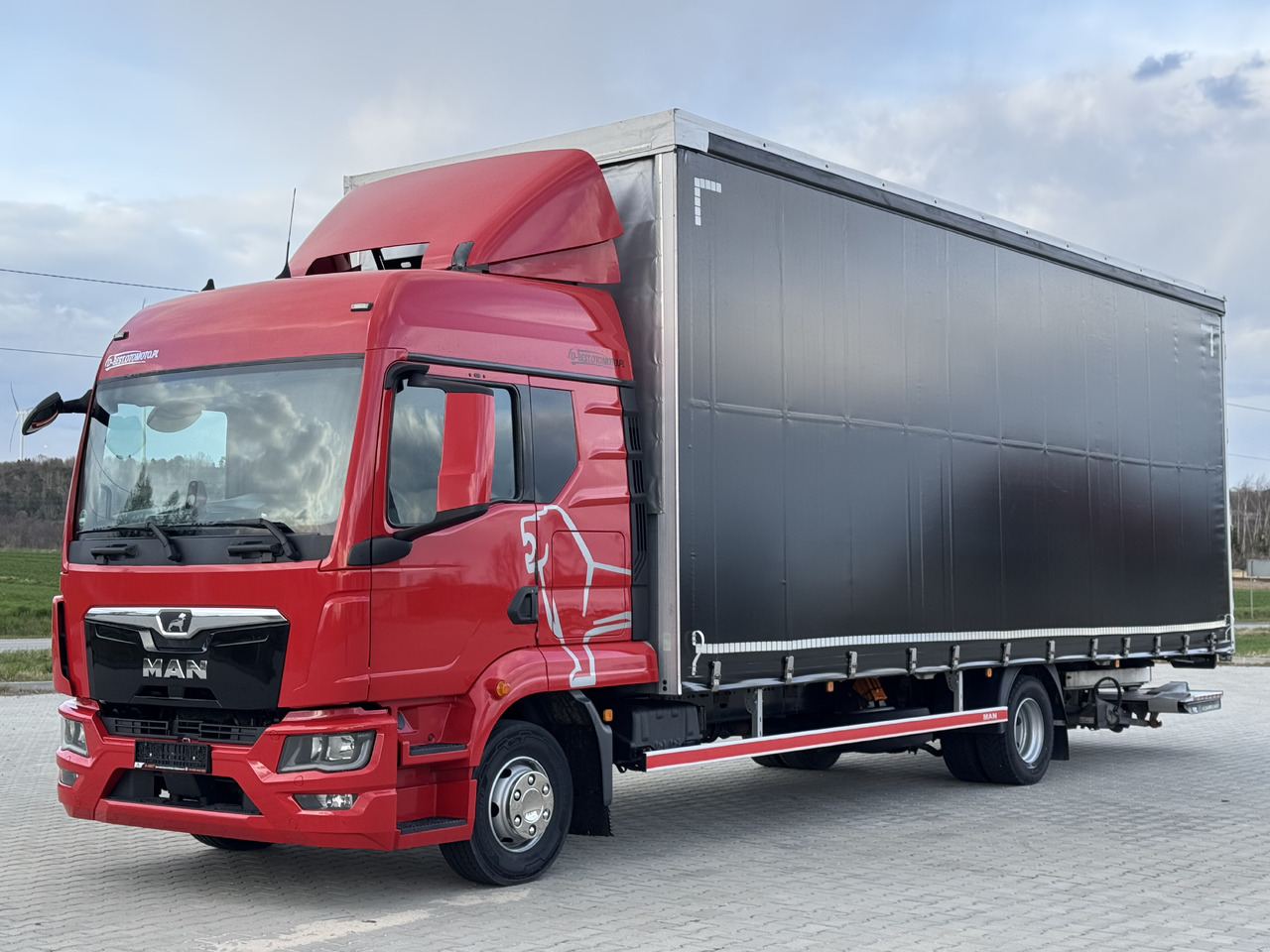 MAN TGL 12.250 / FIRANKA / WINDA / 20 EUROPALET / 8.20 M DŁ / SYPIALKA / 2021 - Plachtový nákladní auto: obrázek 2 MAN TGL 12.250 / FIRANKA / WINDA / 20 EUROPALET / 8.20 M DŁ / SYPIALKA / 2021 - Plachtový nákladní auto: obrázek 2