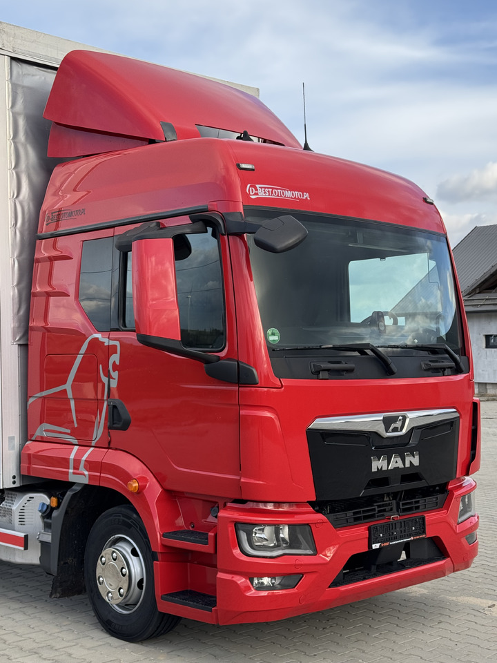 MAN TGL 12.250 / FIRANKA / WINDA / 20 EUROPALET / 8.20 M DŁ / SYPIALKA / 2021 - Plachtový nákladní auto: obrázek 5 MAN TGL 12.250 / FIRANKA / WINDA / 20 EUROPALET / 8.20 M DŁ / SYPIALKA / 2021 - Plachtový nákladní auto: obrázek 5