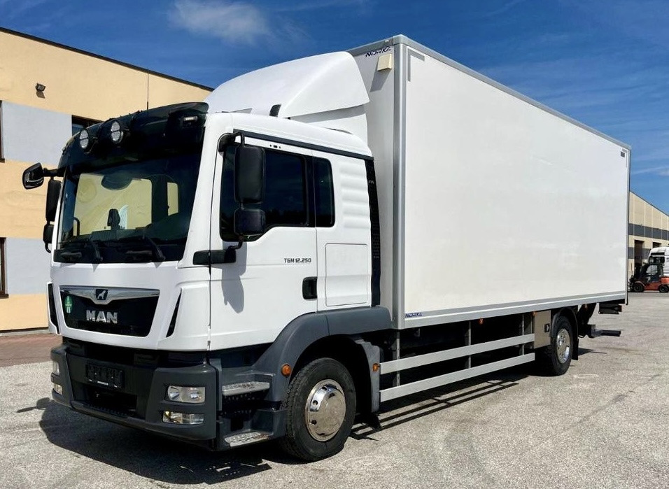 MAN TGM 12.250 / TGL / IZOTERMA / WINDA / 18 EUROPALET / SYPIALKA / AUTOMAT / 2018 ROK - Izotermický nákladní automobil: obrázek 1 MAN TGM 12.250 / TGL / IZOTERMA / WINDA / 18 EUROPALET / SYPIALKA / AUTOMAT / 2018 ROK - Izotermický nákladní automobil: obrázek 1