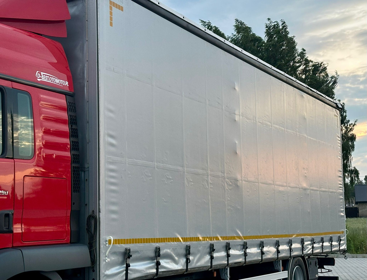 Plachtový nákladní auto MAN TGM 18.290 / FIRANKA / 22 PALETY / AUTOMAT / EURO 6 / SYPIALKA / ŁADOWNOŚĆ 9 700: obrázek 15