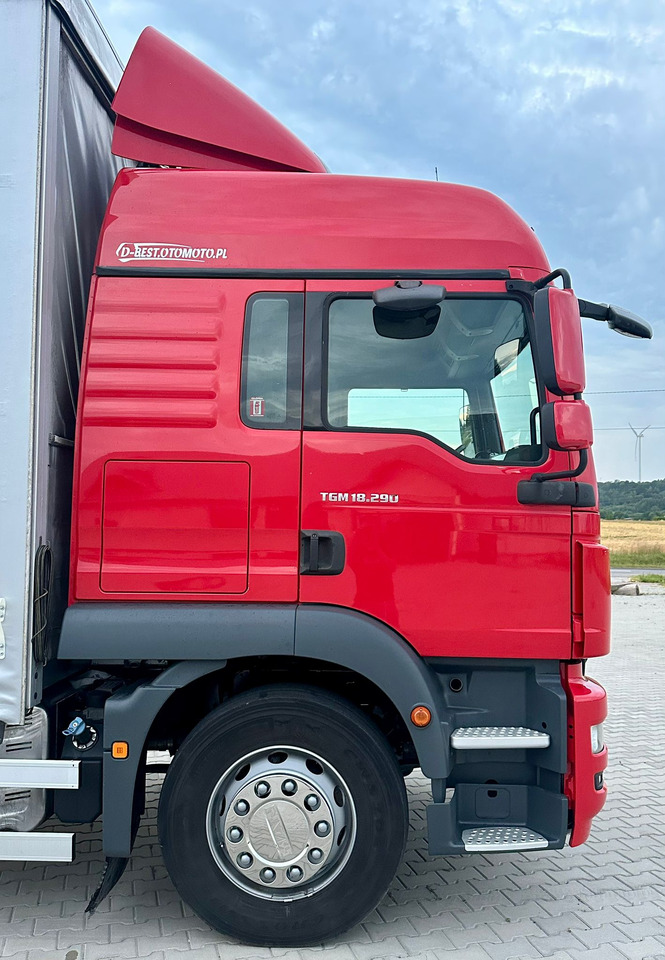 Plachtový nákladní auto MAN TGM 18.290 / FIRANKA / 22 PALETY / AUTOMAT / EURO 6 / SYPIALKA / ŁADOWNOŚĆ 9 700: obrázek 18