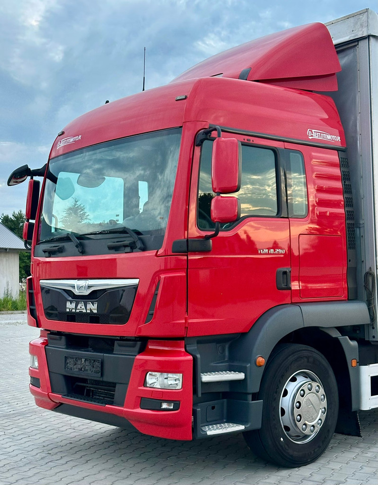 Plachtový nákladní auto MAN TGM 18.290 / FIRANKA / 22 PALETY / AUTOMAT / EURO 6 / SYPIALKA / ŁADOWNOŚĆ 9 700: obrázek 8