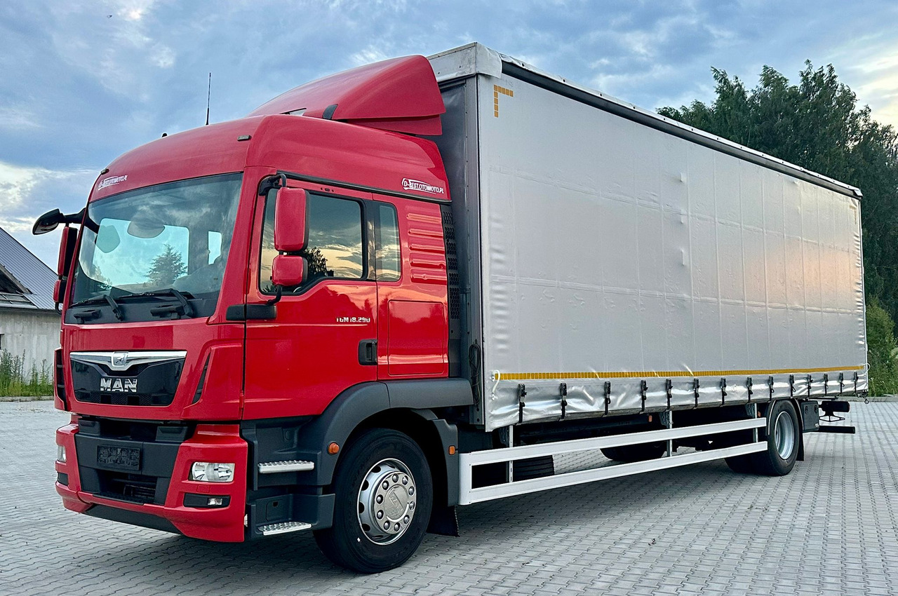 MAN TGM 18.290 / FIRANKA / 22 PALETY / AUTOMAT / EURO 6 / SYPIALKA / ŁADOWNOŚĆ 9 700 - Plachtový nákladní auto: obrázek 2 MAN TGM 18.290 / FIRANKA / 22 PALETY / AUTOMAT / EURO 6 / SYPIALKA / ŁADOWNOŚĆ 9 700 - Plachtový nákladní auto: obrázek 2