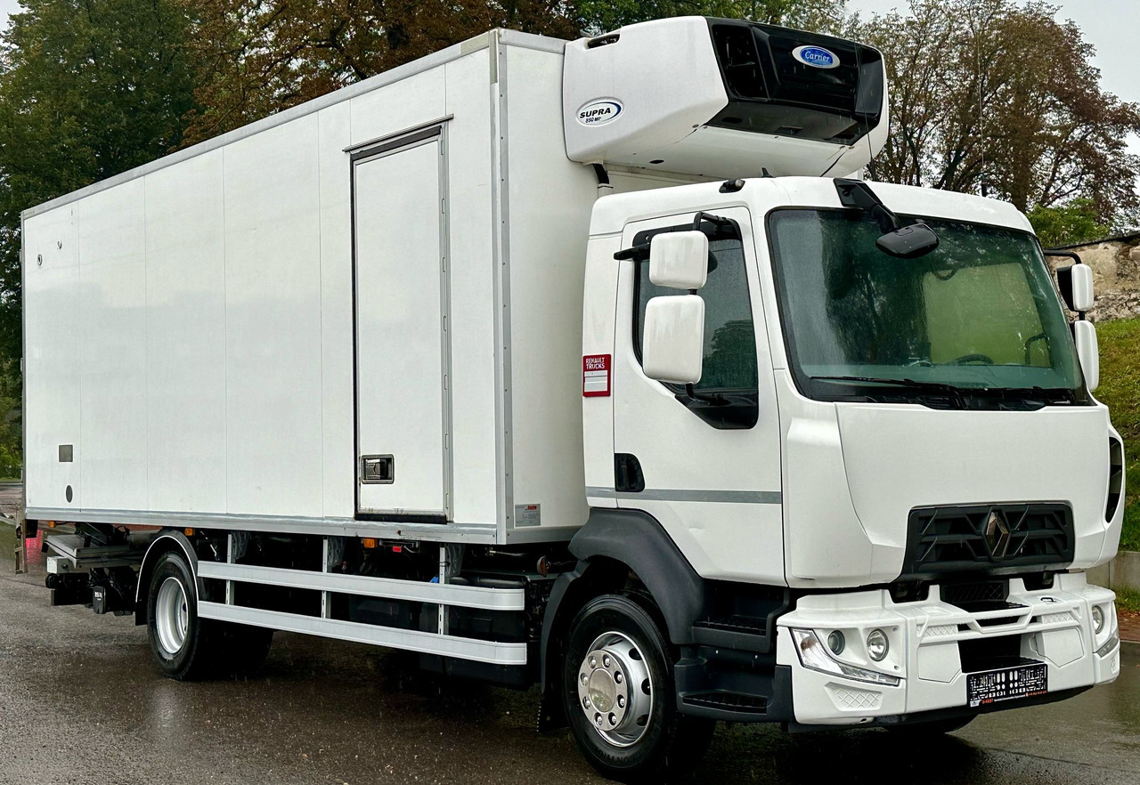 RENAULT D 14 / 240 / CHŁODNIA / WINDA / 16 EUROPALET / 6.7 M DŁUGOŚCI / BI-TEMPERATURA / CARRIER SUPRA 850 - Chladírenský nákladní automobil: obrázek 1 RENAULT D 14 / 240 / CHŁODNIA / WINDA / 16 EUROPALET / 6.7 M DŁUGOŚCI / BI-TEMPERATURA / CARRIER SUPRA 850 - Chladírenský nákladní automobil: obrázek 1