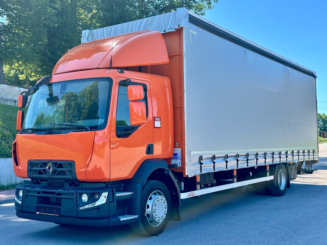 RENAULT D 18 / 280 / FIRANKA / WINDA / 8.6 M DŁUGOŚCI / 21 EUROPALET / NOWE OPONY / ŁADOWNOŚĆ 9.380 KG / AUTOMAT / SERWISOWANA / SPROWADZONA - Plachtový nákladní auto: obrázek 2 RENAULT D 18 / 280 / FIRANKA / WINDA / 8.6 M DŁUGOŚCI / 21 EUROPALET / NOWE OPONY / ŁADOWNOŚĆ 9.380 KG / AUTOMAT / SERWISOWANA / SPROWADZONA - Plachtový nákladní auto: obrázek 2