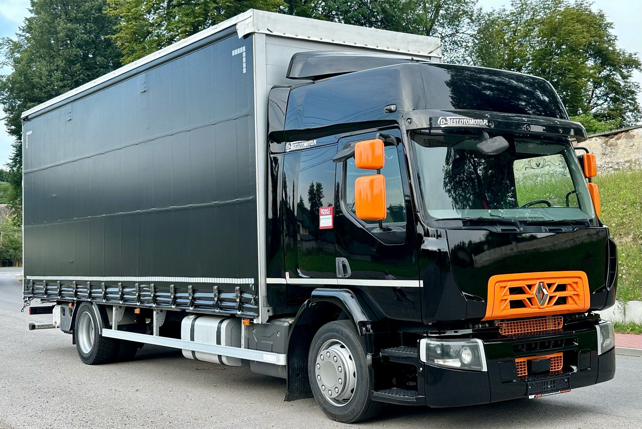 RENAULT D 18 / 320 / FIRANKA / 18 EUROPALET / DUŻA KABINA / EURO 6 / 9 450 KG ŁADOWNOŚCI - Plachtový nákladní auto: obrázek 1 RENAULT D 18 / 320 / FIRANKA / 18 EUROPALET / DUŻA KABINA / EURO 6 / 9 450 KG ŁADOWNOŚCI - Plachtový nákladní auto: obrázek 1
