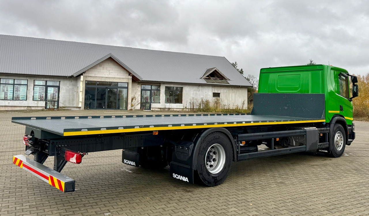SCANIA P320 / PLATFORMA / NOWY / 5 TYŚ KM / SYPIALKA / 2023 ROK / CAŁA NA PODUSZKACH / 7.7 M DŁUGOŚCI / LAWETA / DO PRZEWOZU MASZYN ROLNICZYCH ITP - Nákladní automobil valníkový/ Plošinový: obrázek 4 SCANIA P320 / PLATFORMA / NOWY / 5 TYŚ KM / SYPIALKA / 2023 ROK / CAŁA NA PODUSZKACH / 7.7 M DŁUGOŚCI / LAWETA / DO PRZEWOZU MASZYN ROLNICZYCH ITP - Nákladní automobil valníkový/ Plošinový: obrázek 4