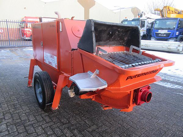 2014 PUTZMEISTER BSA1005 DC trailer mounted. - Stacionární čerpadlo betonu: obrázek 2 2014 PUTZMEISTER BSA1005 DC trailer mounted. - Stacionární čerpadlo betonu: obrázek 2
