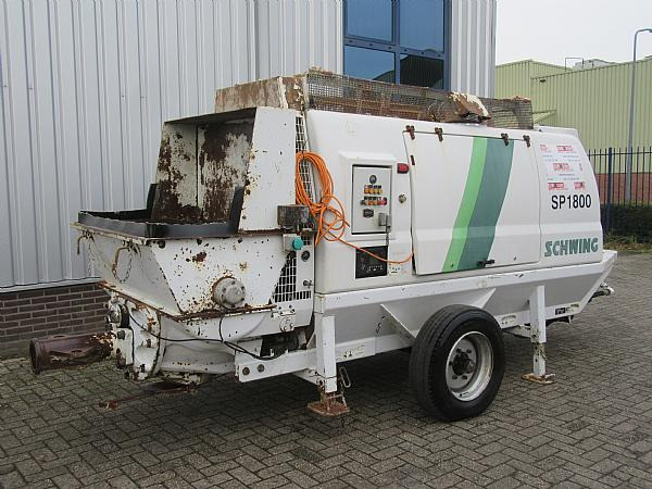 2015 SCHWING SP 1800 D 129KW - Stacionární čerpadlo betonu: obrázek 2 2015 SCHWING SP 1800 D 129KW - Stacionární čerpadlo betonu: obrázek 2