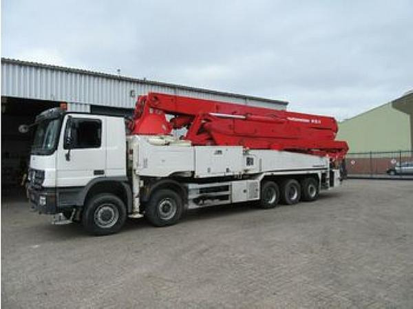 PUTZMEISTER M52/5 MB/ACTROS - Autočerpadlo: obrázek 1 PUTZMEISTER M52/5 MB/ACTROS - Autočerpadlo: obrázek 1