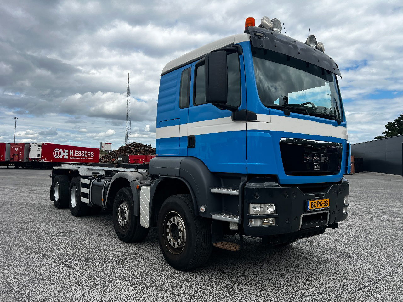 MAN TGS 41.480 8x4, Retarder, Euro 5 - Kontejnérový podvozek/ Výměnná nástavba: obrázek 3 MAN TGS 41.480 8x4, Retarder, Euro 5 - Kontejnérový podvozek/ Výměnná nástavba: obrázek 3