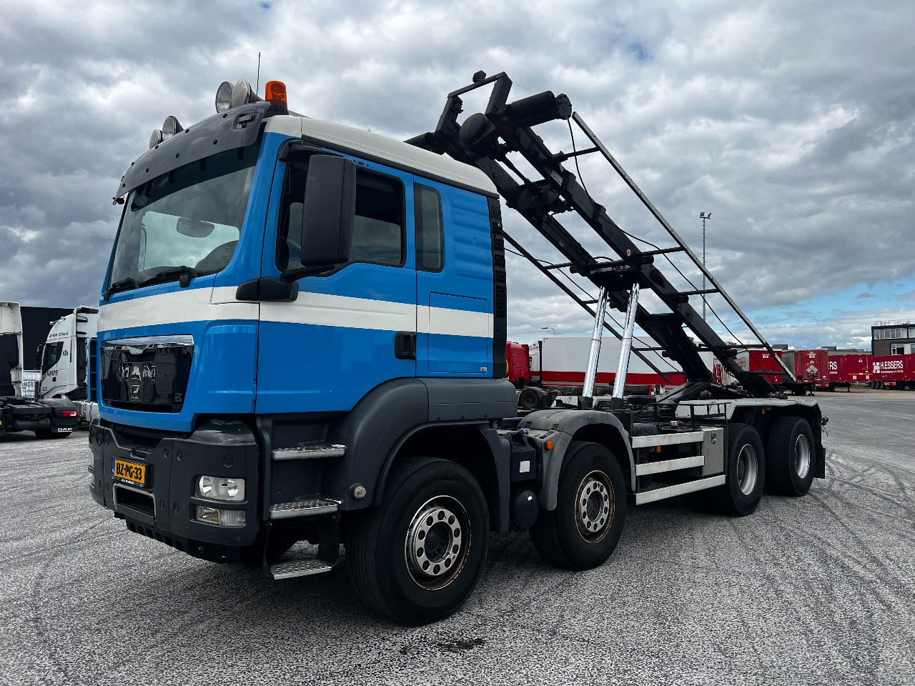 MAN TGS 41.480 8x4, Retarder, Euro 5 - Kontejnérový podvozek/ Výměnná nástavba: obrázek 1 MAN TGS 41.480 8x4, Retarder, Euro 5 - Kontejnérový podvozek/ Výměnná nástavba: obrázek 1