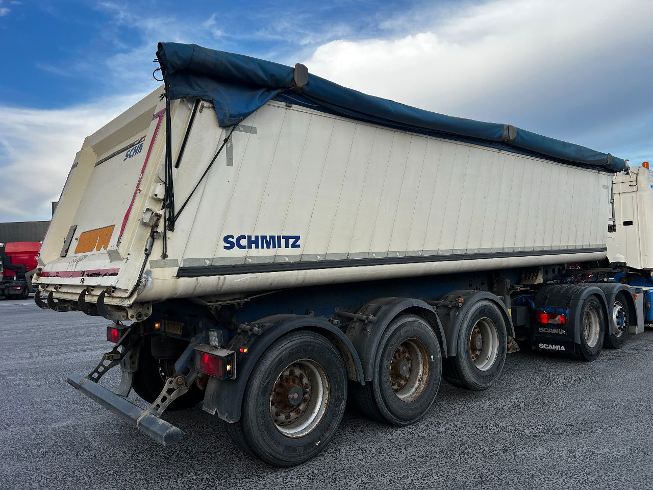 Schmitz Cargobull Gotha 27m3, SAF, ALU - Sklápěcí návěs: obrázek 4 Schmitz Cargobull Gotha 27m3, SAF, ALU - Sklápěcí návěs: obrázek 4