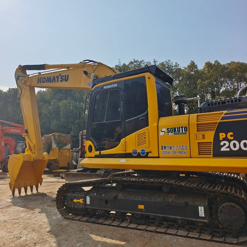Pásové rýpadlo Komatsu PC 200-8: obrázek 11