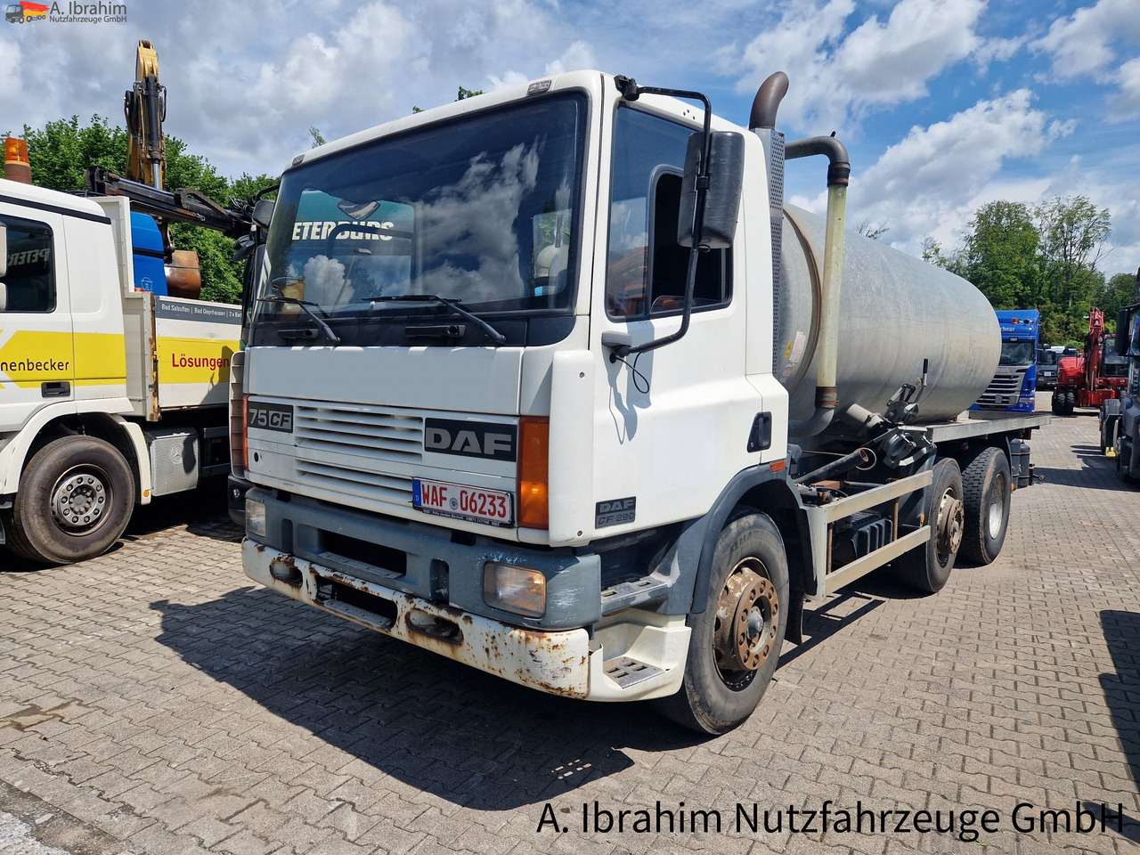 Daf CF 290 Wassertank 13500 L, Tank verzinkt Vorlauf- Lift- Lenkachse - Cisternové vozidlo: obrázek 1 Daf CF 290 Wassertank 13500 L, Tank verzinkt Vorlauf- Lift- Lenkachse - Cisternové vozidlo: obrázek 1